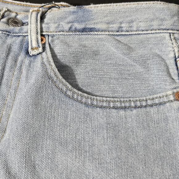 Levi's Light Blue Denim Mini Skirt - Picture 9 of 10
